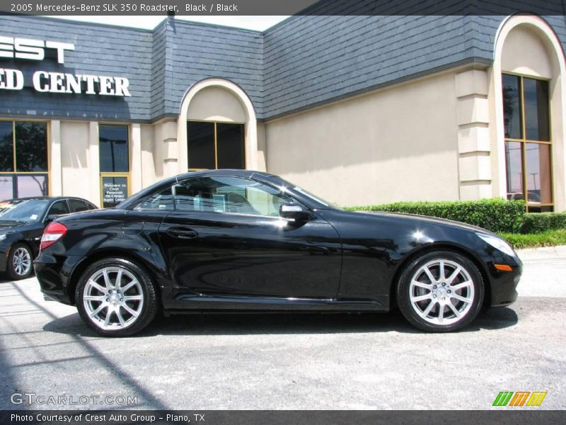 Black / Black 2005 Mercedes-Benz SLK 350 Roadster