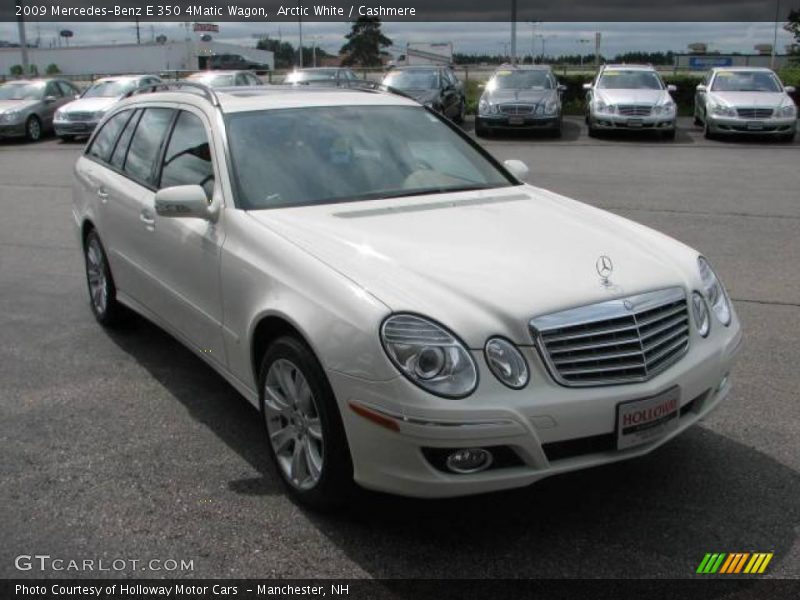 Arctic White / Cashmere 2009 Mercedes-Benz E 350 4Matic Wagon