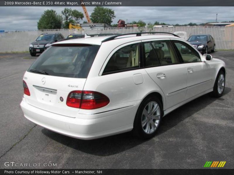 Arctic White / Cashmere 2009 Mercedes-Benz E 350 4Matic Wagon