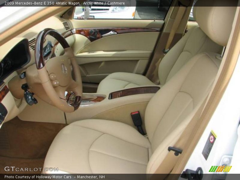 Arctic White / Cashmere 2009 Mercedes-Benz E 350 4Matic Wagon