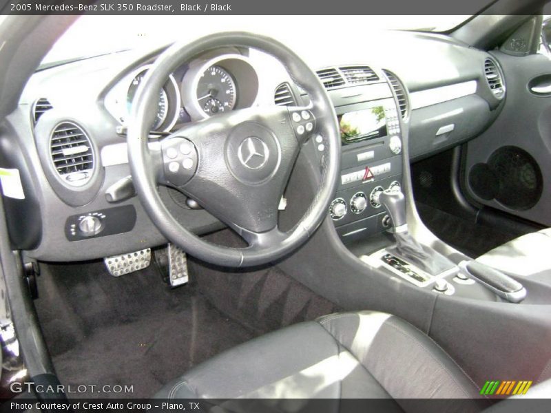Black / Black 2005 Mercedes-Benz SLK 350 Roadster