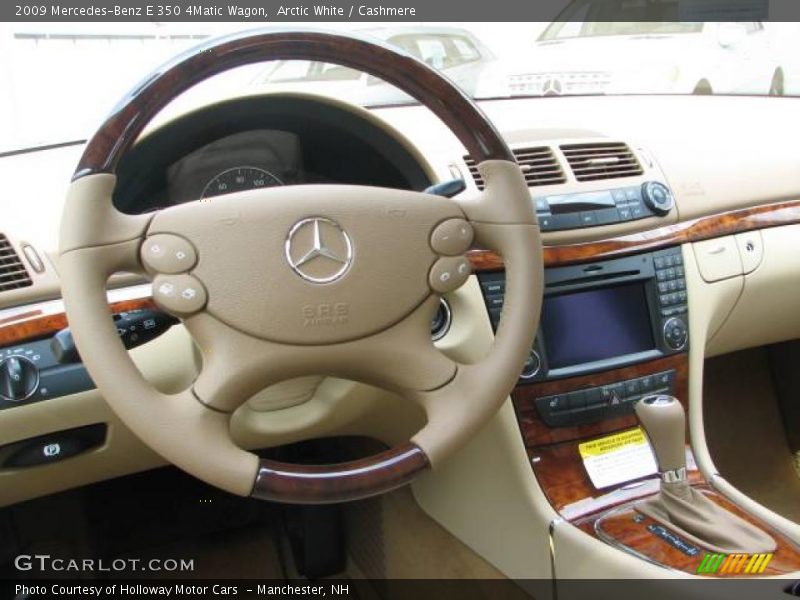 Arctic White / Cashmere 2009 Mercedes-Benz E 350 4Matic Wagon