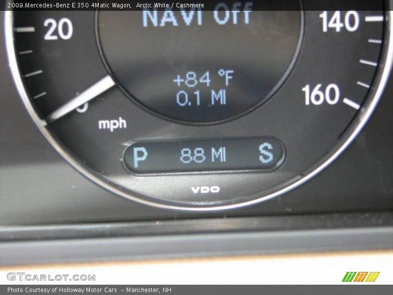 Arctic White / Cashmere 2009 Mercedes-Benz E 350 4Matic Wagon