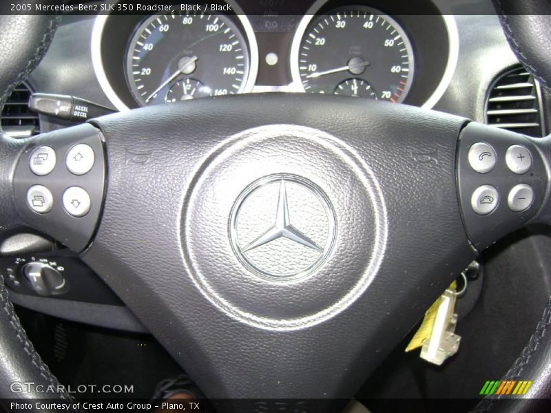 Black / Black 2005 Mercedes-Benz SLK 350 Roadster