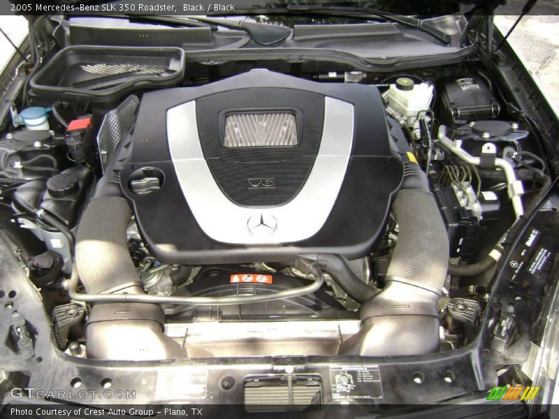 Black / Black 2005 Mercedes-Benz SLK 350 Roadster