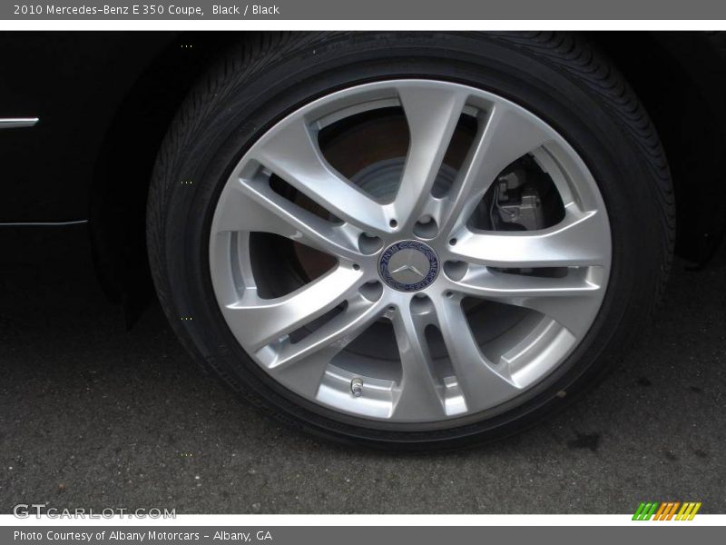 Black / Black 2010 Mercedes-Benz E 350 Coupe