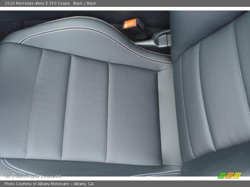 Black / Black 2010 Mercedes-Benz E 350 Coupe