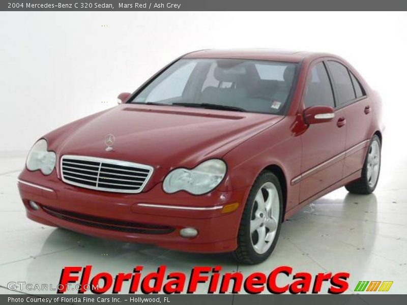 Mars Red / Ash Grey 2004 Mercedes-Benz C 320 Sedan