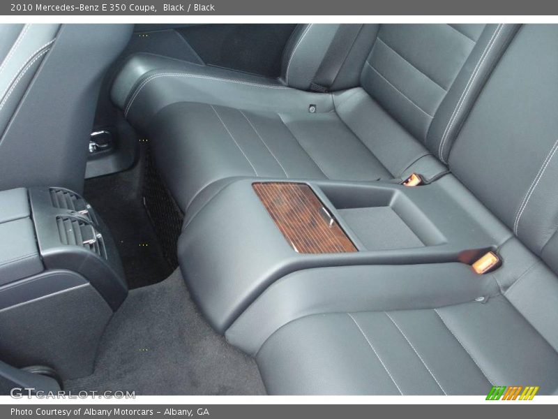 Black / Black 2010 Mercedes-Benz E 350 Coupe