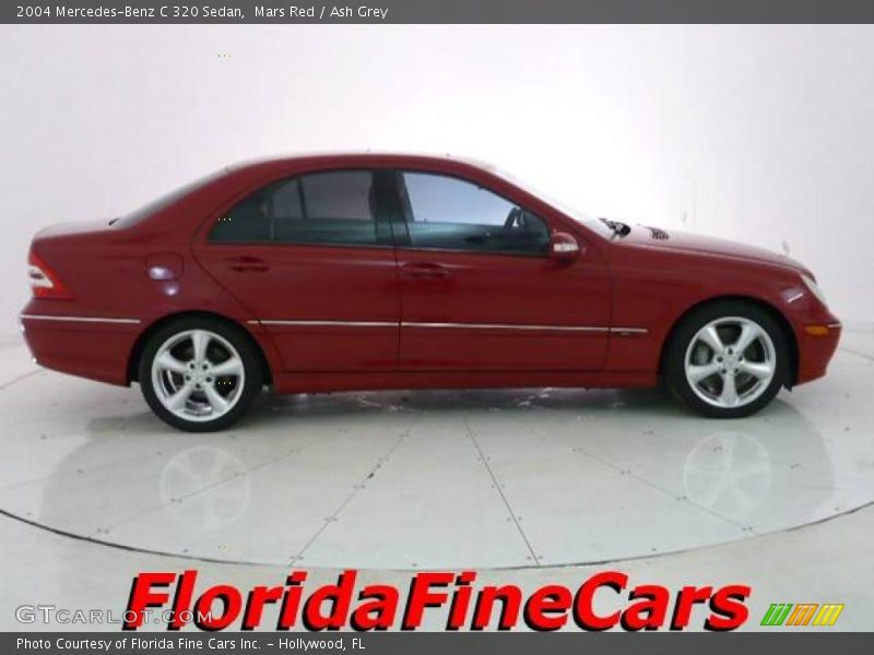 Mars Red / Ash Grey 2004 Mercedes-Benz C 320 Sedan