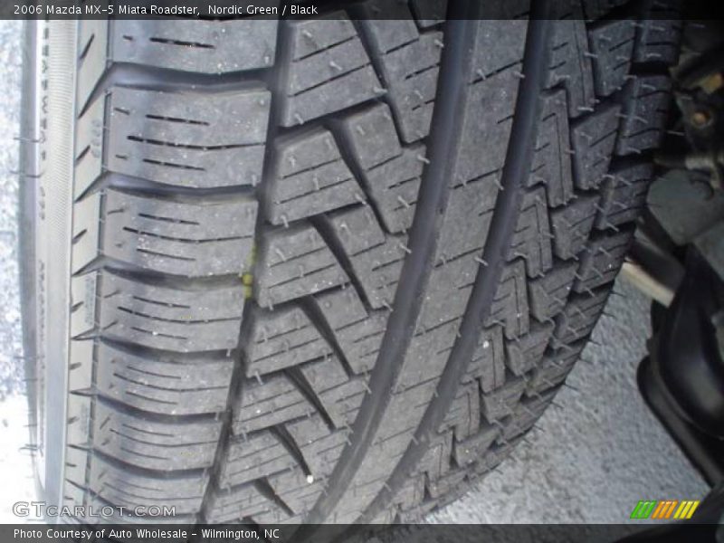 Nordic Green / Black 2006 Mazda MX-5 Miata Roadster