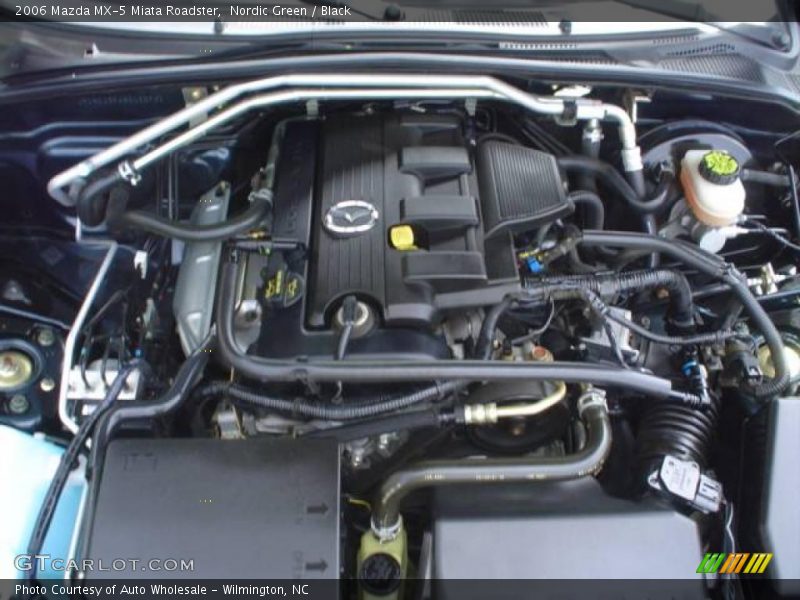 Nordic Green / Black 2006 Mazda MX-5 Miata Roadster