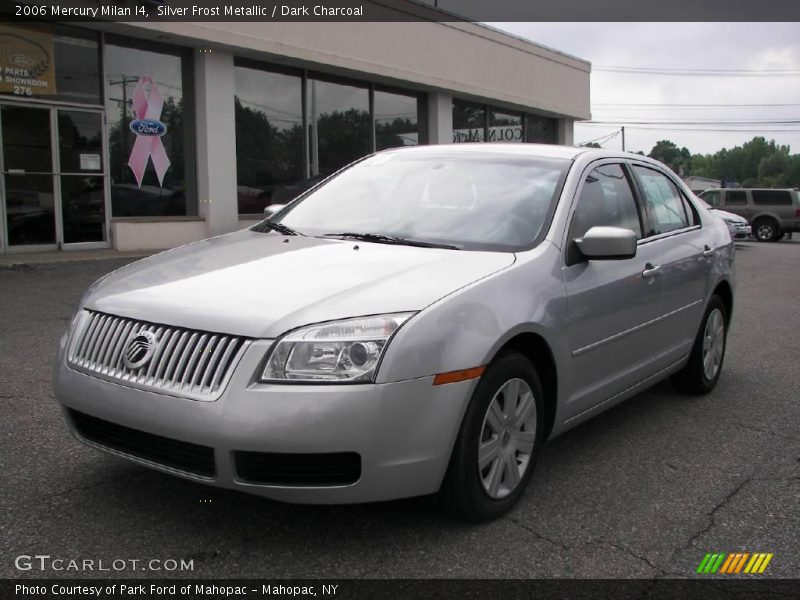 Silver Frost Metallic / Dark Charcoal 2006 Mercury Milan I4