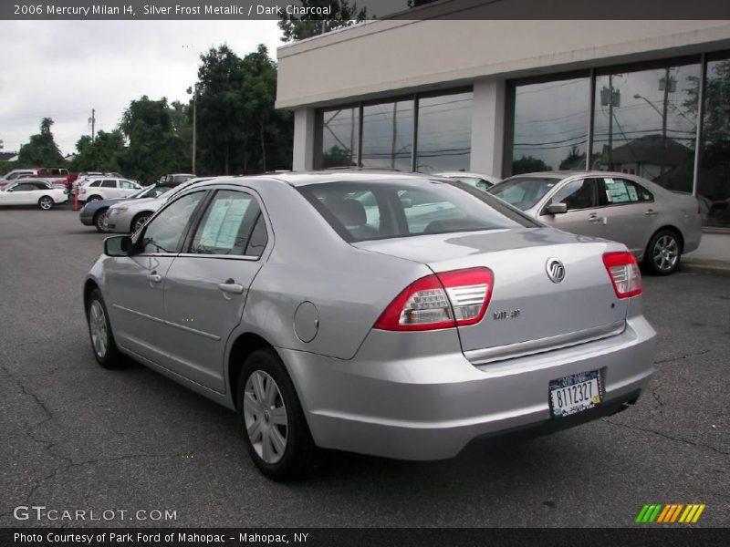 Silver Frost Metallic / Dark Charcoal 2006 Mercury Milan I4