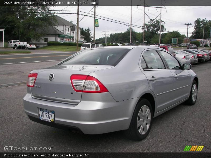 Silver Frost Metallic / Dark Charcoal 2006 Mercury Milan I4
