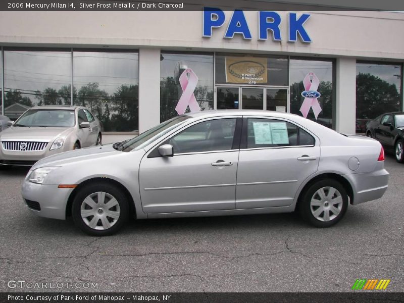 Silver Frost Metallic / Dark Charcoal 2006 Mercury Milan I4
