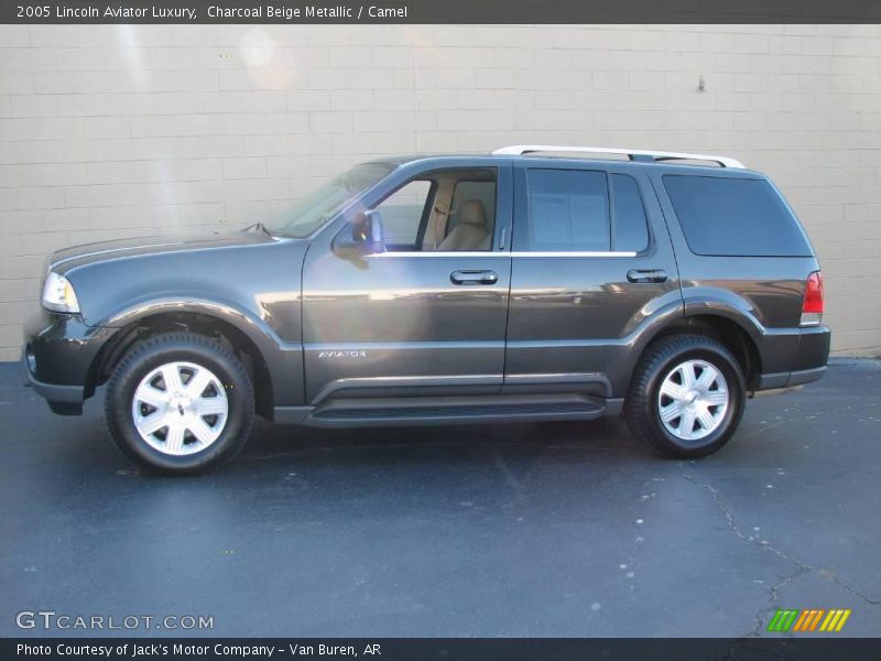 Charcoal Beige Metallic / Camel 2005 Lincoln Aviator Luxury