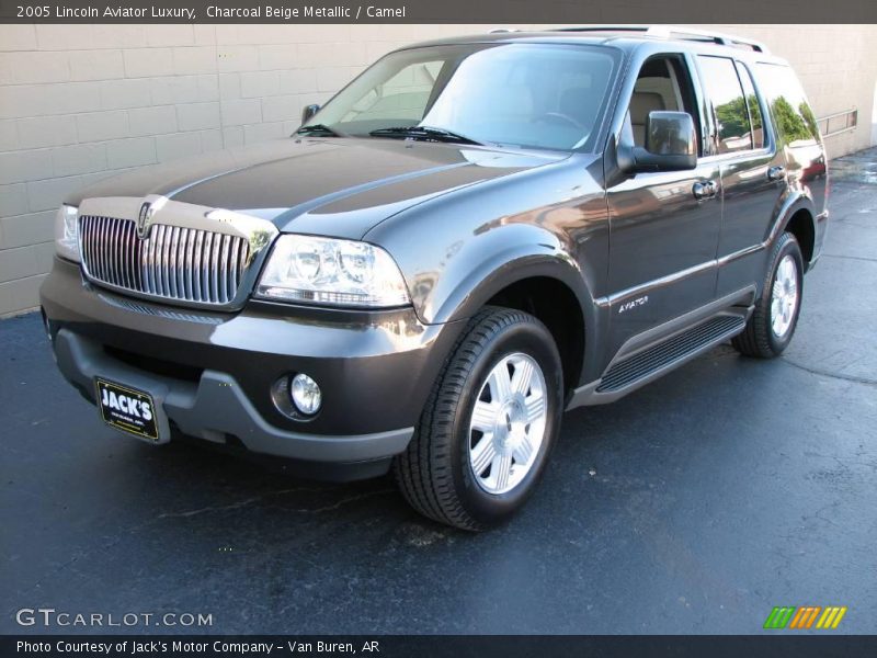 Charcoal Beige Metallic / Camel 2005 Lincoln Aviator Luxury