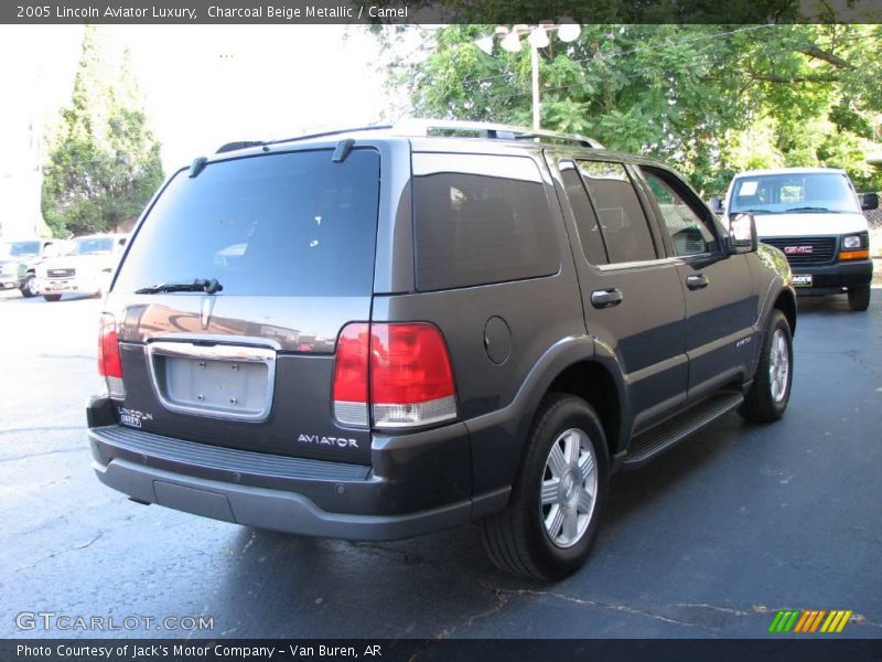 Charcoal Beige Metallic / Camel 2005 Lincoln Aviator Luxury