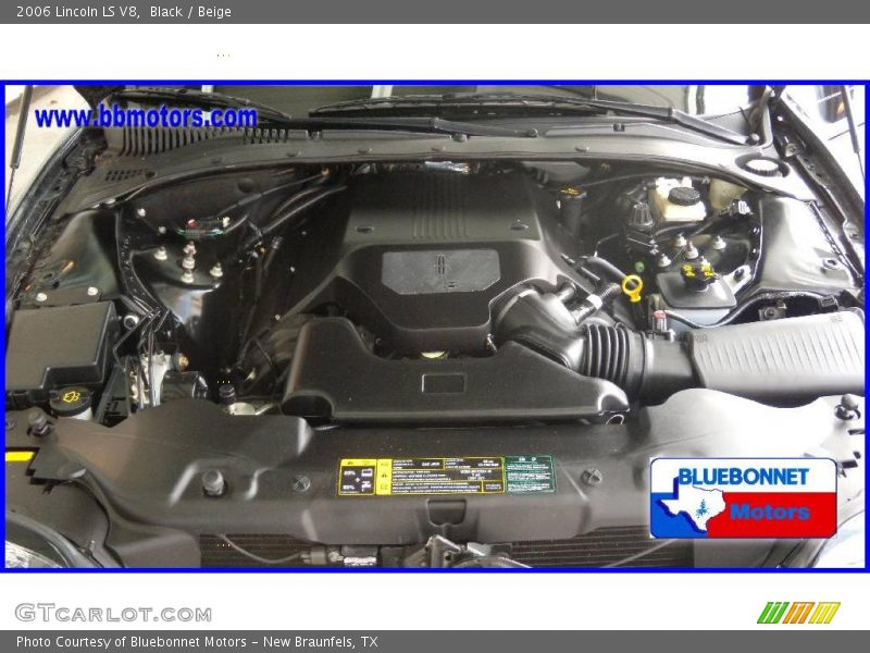 Black / Beige 2006 Lincoln LS V8