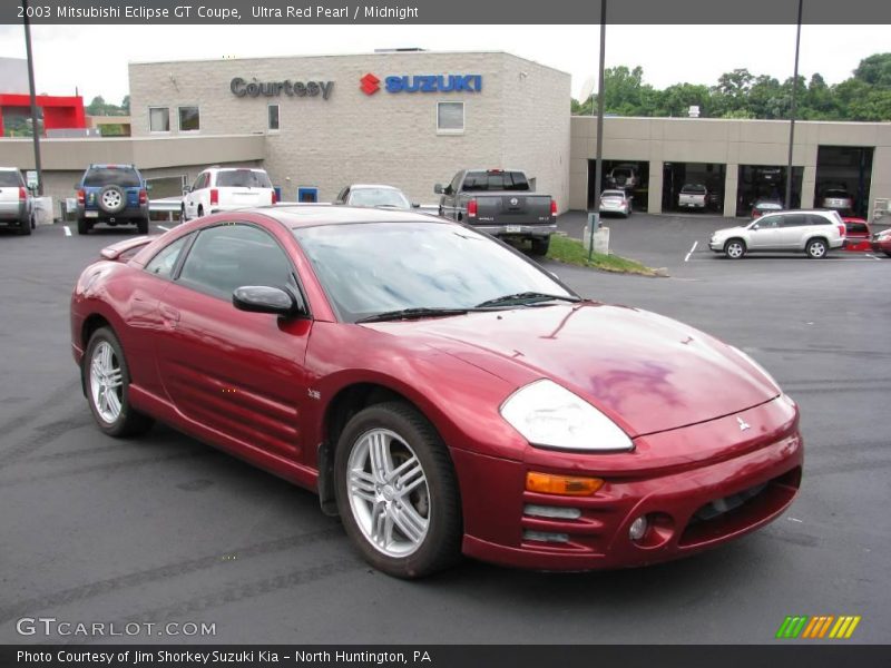 Ultra Red Pearl / Midnight 2003 Mitsubishi Eclipse GT Coupe