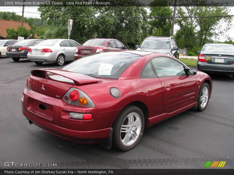 Ultra Red Pearl / Midnight 2003 Mitsubishi Eclipse GT Coupe