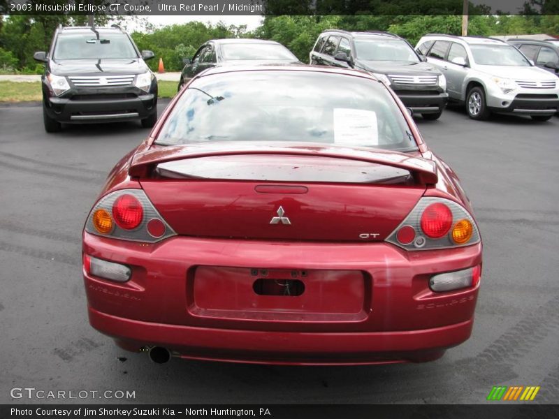 Ultra Red Pearl / Midnight 2003 Mitsubishi Eclipse GT Coupe