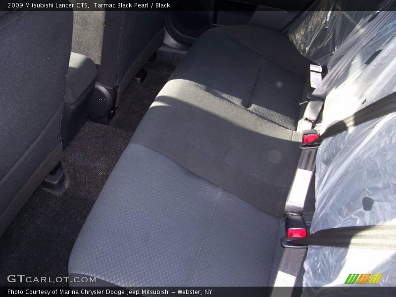 Tarmac Black Pearl / Black 2009 Mitsubishi Lancer GTS