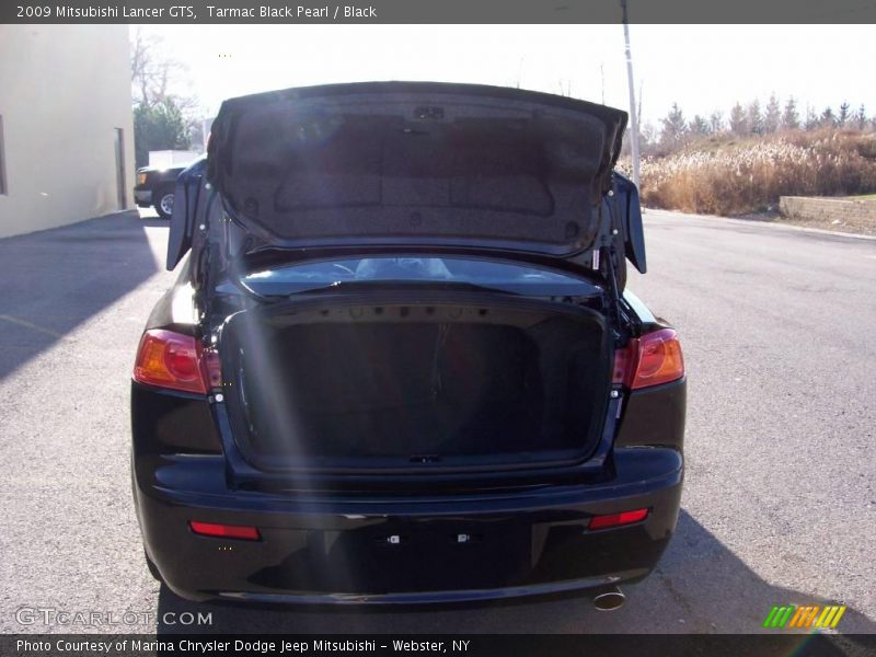 Tarmac Black Pearl / Black 2009 Mitsubishi Lancer GTS