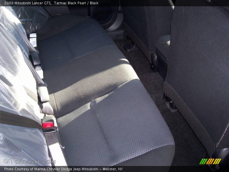 Tarmac Black Pearl / Black 2009 Mitsubishi Lancer GTS
