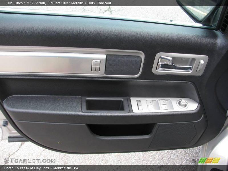 Brilliant Silver Metallic / Dark Charcoal 2009 Lincoln MKZ Sedan