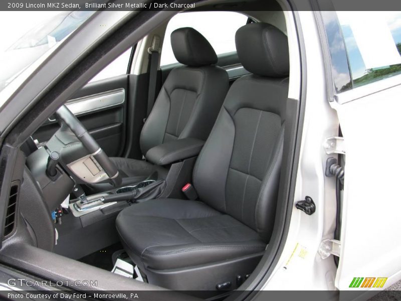 Brilliant Silver Metallic / Dark Charcoal 2009 Lincoln MKZ Sedan