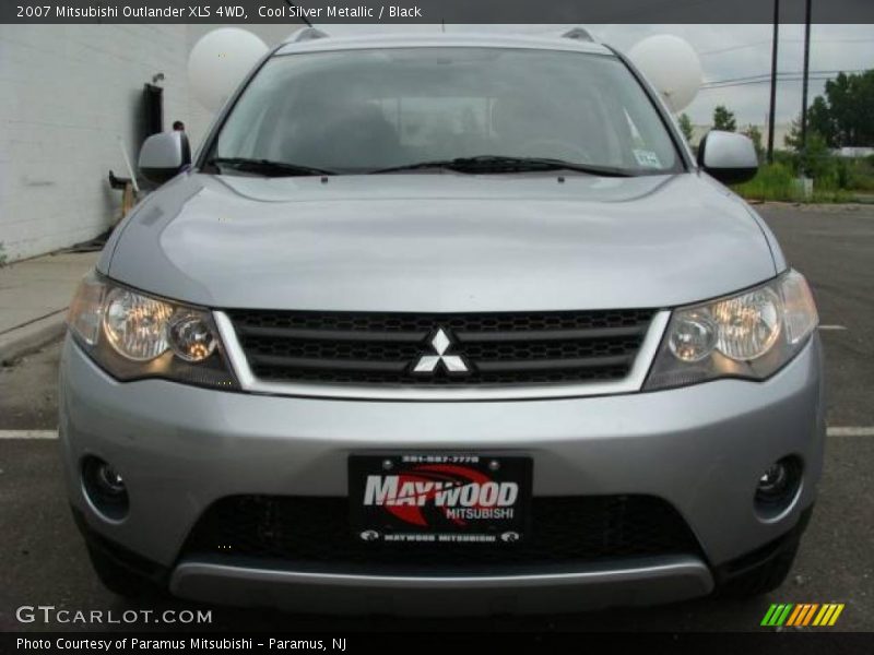 Cool Silver Metallic / Black 2007 Mitsubishi Outlander XLS 4WD