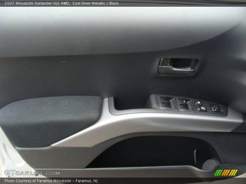 Cool Silver Metallic / Black 2007 Mitsubishi Outlander XLS 4WD