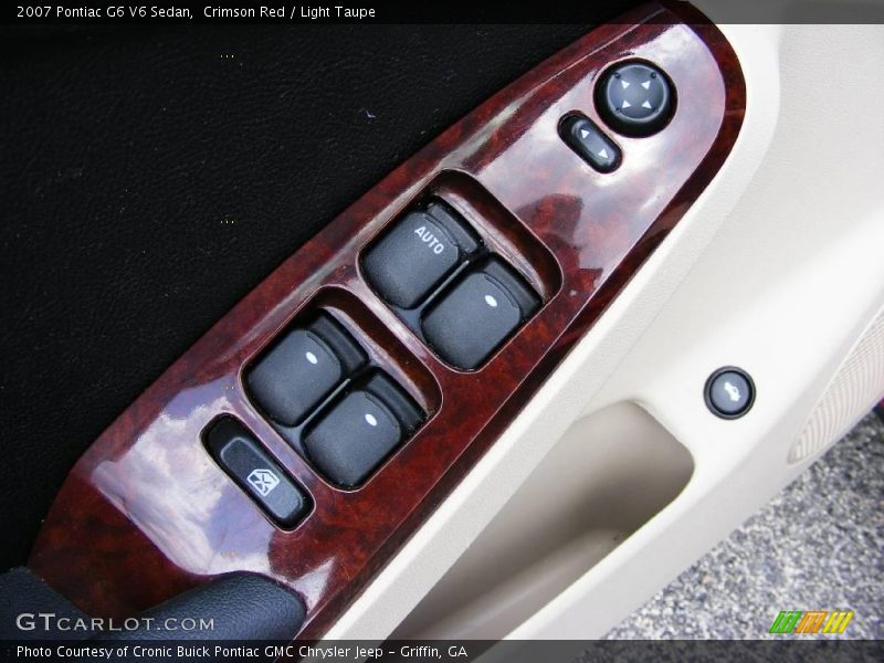 Crimson Red / Light Taupe 2007 Pontiac G6 V6 Sedan