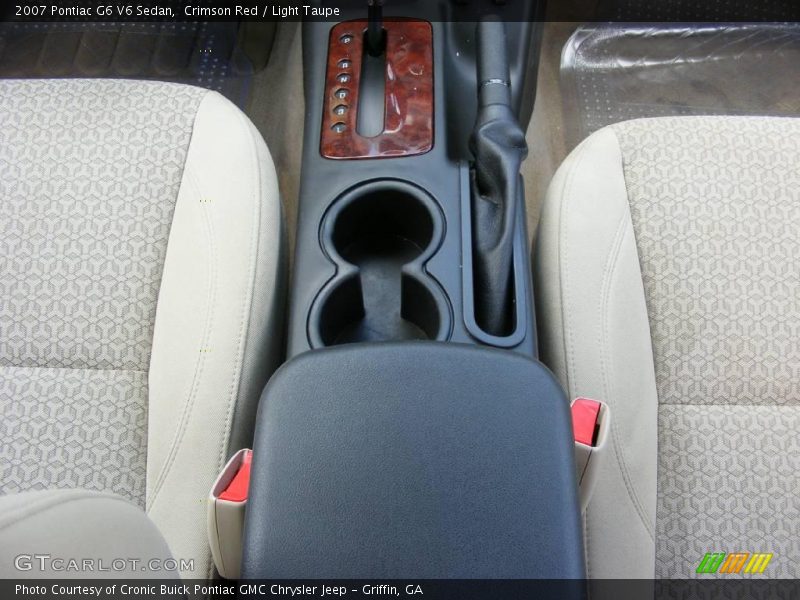 Crimson Red / Light Taupe 2007 Pontiac G6 V6 Sedan