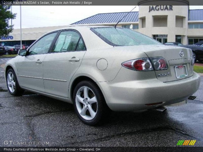 Pebble Ash Metallic / Beige 2006 Mazda MAZDA6 s Sedan