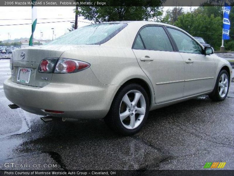 Pebble Ash Metallic / Beige 2006 Mazda MAZDA6 s Sedan