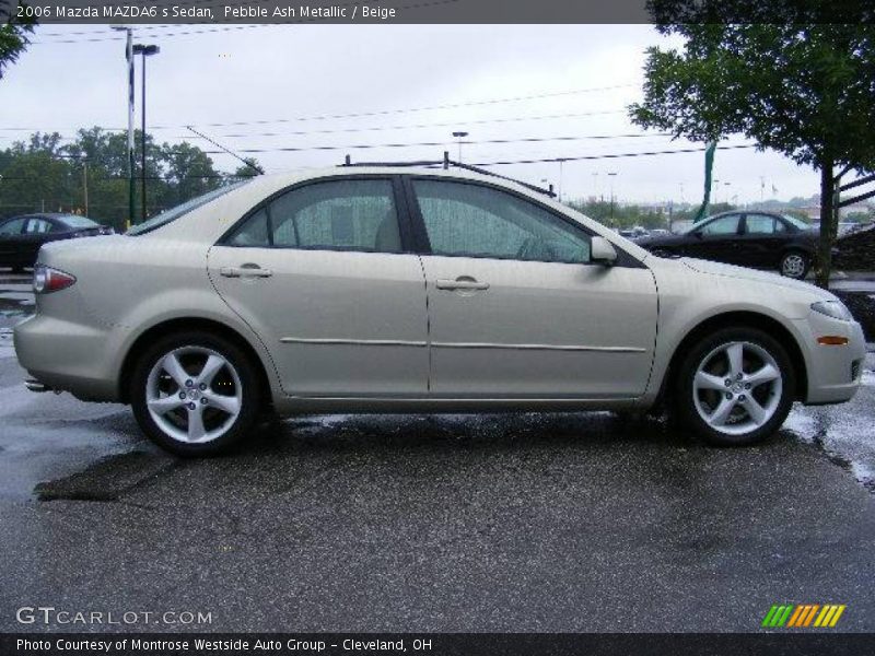 Pebble Ash Metallic / Beige 2006 Mazda MAZDA6 s Sedan