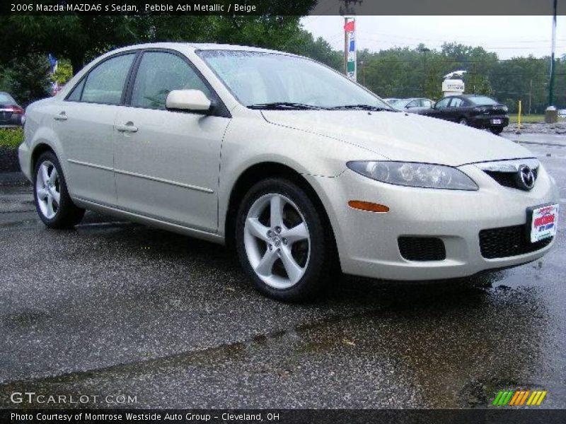 Pebble Ash Metallic / Beige 2006 Mazda MAZDA6 s Sedan