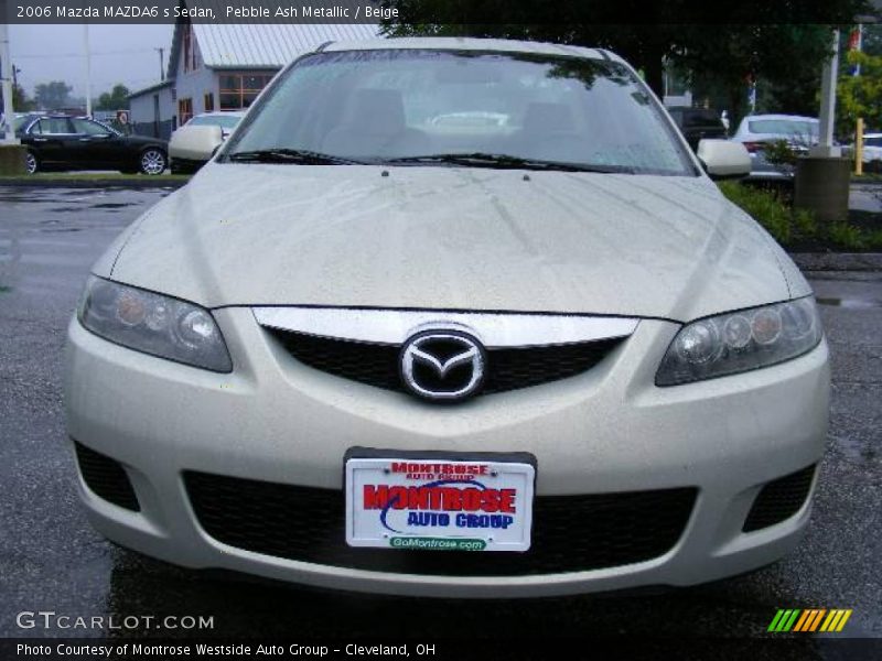 Pebble Ash Metallic / Beige 2006 Mazda MAZDA6 s Sedan