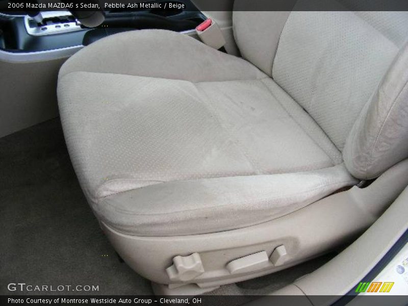 Pebble Ash Metallic / Beige 2006 Mazda MAZDA6 s Sedan