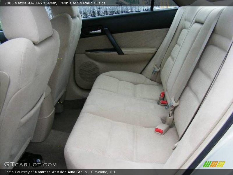 Pebble Ash Metallic / Beige 2006 Mazda MAZDA6 s Sedan
