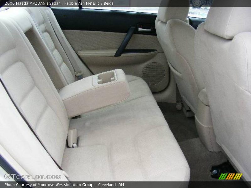 Pebble Ash Metallic / Beige 2006 Mazda MAZDA6 s Sedan