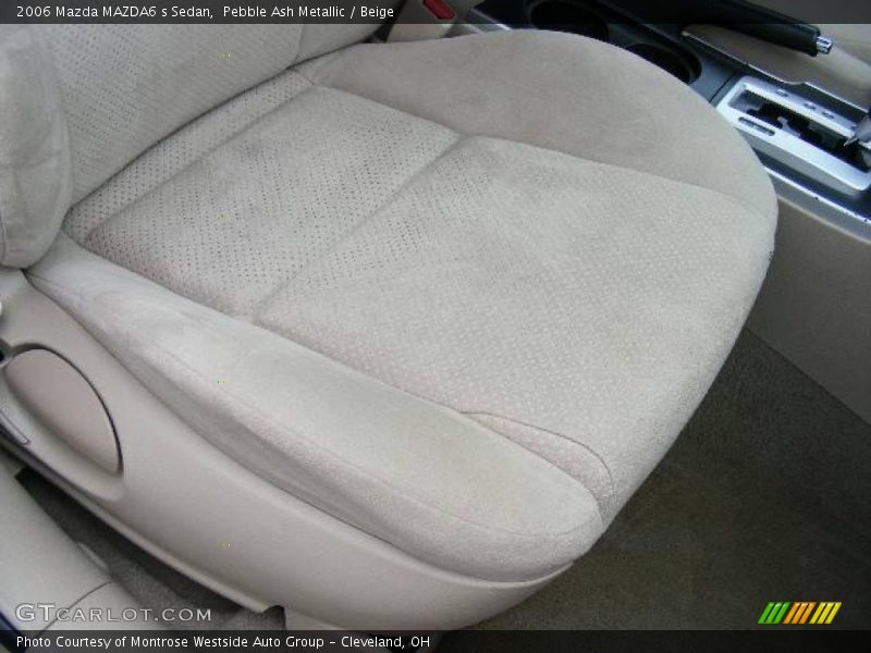 Pebble Ash Metallic / Beige 2006 Mazda MAZDA6 s Sedan