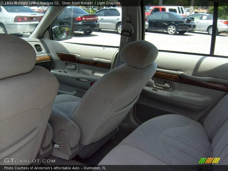 Silver Frost Metallic / Light Graphite 1999 Mercury Grand Marquis GS