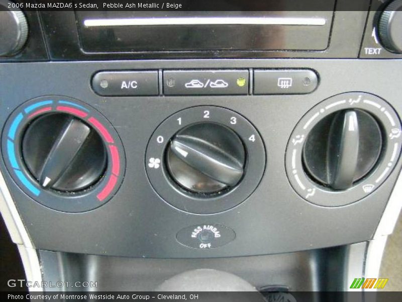 Pebble Ash Metallic / Beige 2006 Mazda MAZDA6 s Sedan