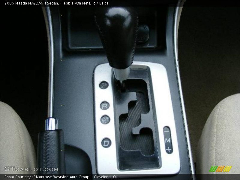 Pebble Ash Metallic / Beige 2006 Mazda MAZDA6 s Sedan