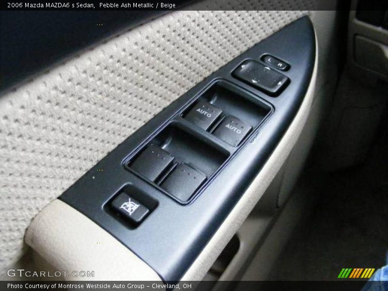 Pebble Ash Metallic / Beige 2006 Mazda MAZDA6 s Sedan