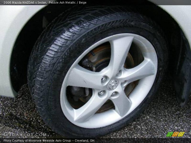 Pebble Ash Metallic / Beige 2006 Mazda MAZDA6 s Sedan